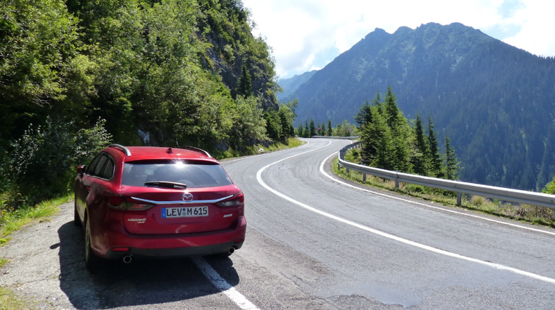Illustration for article titled How I Conquered The Greatest Road In The World In Mazda's Diesel Manual Wagon